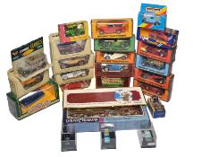 A group of mostly Matchbox Models of Yesteryear from various series, as shown. Some boxes with