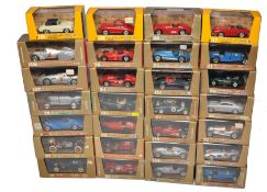 A group of 28 x Brumm 1/43 diecast model vehicles. Including Ferrari and other makers, as shown. All