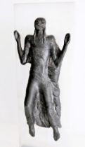 Sir JACOB EPSTEIN [1880-1959] Ascension of Christ, 1958-9. lead, on perspex stand, edition of 6.