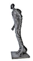 ROBERT CLATWORTHY R.A. [1928-2015] Walking Figure ll, 1963. bronze, edition of 8; signed. 72 cm