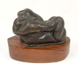 LEON UNDERWOOD [1890-1975] Serpent in the Flesh, 1924. bronze, edition of 7, 2/7; signed. We believe