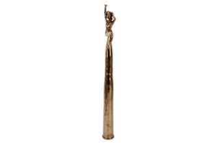 CLIVE BARKER [1940 - ] Rocket, 2009. bronze, unique ? signed. 67 cm high. Provenance: the artist;