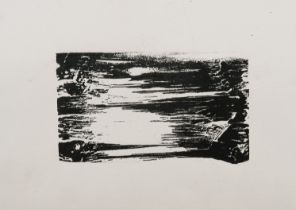 VIVIAN STANSHALL [1943-95] - Bonzo Dog Doo-Dah Band. Abstract. wood engraving - not editioned -