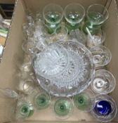 Two boxes of assorted china wares to include Noritake,