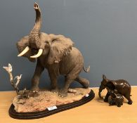 A large Country Artists figure of a bull elephant 