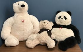 A Trudi Polar Bear toy bearing 