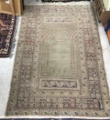 A Gordes prayer rug with Mihrab type des
