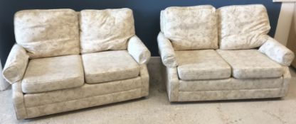 A pair of Wesley Barrell pale beige upho