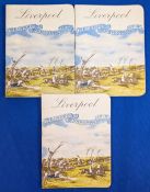 1970-1972 Steeplechase Grand National Racecards 4th April 1970, 3rd April 1971, 8th April 1972. In