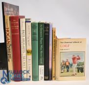 13x assorted Golf themed books to include Catalogue - The Glory of Golf An Exhibition of Golfing
