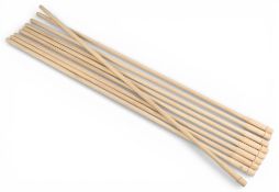 9x New hickory Golf club shafts - suitable for scared necks or trimmed for socket necks measuring