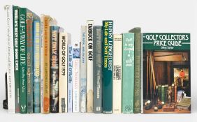 A selection of Golf Books to include Golf Collectors Price Guide 1983 John Taylor, Golf is my Game