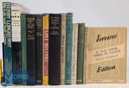 Henry Longhurst Golf Book Collection: with examples of Golf Mixture 1952 x3 - one signed with