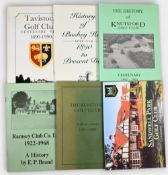 Golf History and Centenary paperback Books to include Tavistock Golf Club Centenary Year 1890-