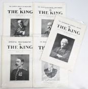 1905 The King & His Navy weekly illustrated journal all with golf and motor sport articles, 5