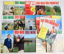 1967-70 Golf Magazines: part years to include 1967 January, March, May, October, November, 1968