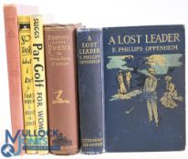 5x period Golfing Books to include: Golf a New Approach 1949 Lloyd Mangrum, So That's What I Do 1935