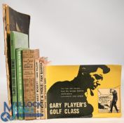 7x Golf Instructional Books to include Sam Snead's Quick Way to Better Golf 1938, Timing Your Golf