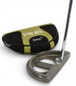Rare and unusual Ping Doc half moon offset putter of large dimension with 6.5