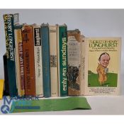 Henry Longhurst Golf Book Collection with examples of Golf Mixture 1952, Spice of Life 1963 - with