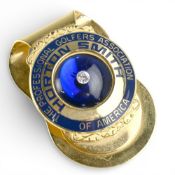 PGA of America Money Clip honouring Horton Smith, winner of the inaugural Augusta National