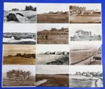 Interesting collection of St Andrews, Old Tom Morris, Bobby Jones, The Old Course, The R & A golfing