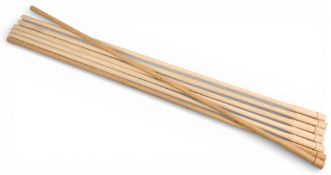 7x New hickory Golf club shafts - suitable for scared necks or trimmed for socket necks measuring