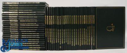 Fantastic Set of The Masters Golf Annuals - the first 41 years 1977-2024: a lifetimes collection