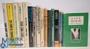 15x Golfing hardcover books to consist of Golf Magazines: Your Short Game 1962, Golf Magazines