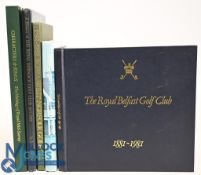 5x Golf History hardcover Books to include: Characters & Kings The Making of Royal Mid-Surrey 1991
