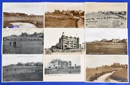 Interesting collection of St Andrews, Old Tom Morris, Bobby Jones, The Old Course, The R & A golfing