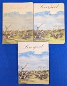 1953-1955 Steeplechase Grand National Racecards 28th March 1953, 27th March 1954, 26th March 1955,