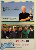 Golf Autographs - Porthcawl 2014 Senior Open multi signed Golf Programme - multi signed by Gordon