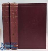 2x Volumes of Twenty-Five Years of St Andrews dated 1892, third edition with topographic history