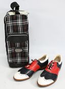 Walter Genuine Golf Shoes Summer style UK size 9.5 looking unused - in an Ascott Taylor of St