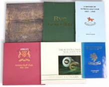 Golf History and Centenary paperback Books to include The Buxton & High Peak Golf Club The First 100