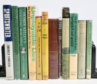 A selection of Golf Books to include The Autobiography of an Average Golfer 1925 O.B Keeler, If I