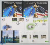 Ireland 2006 Ryder Cup Stamps: mint booklets and first day covers - some duplicates included