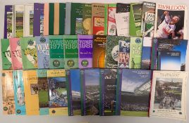Wimbledon Lawn Tennis Programmes, for years 1979-1984, 86, 88, 89, 92-2003, 2007, 2010, 2012-2017,