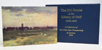 The Old Course in the Library of Golf 1833-1933 in celebration of The 150th Open Championship St