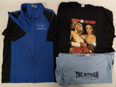 Vintage Ricky Hatton Boxing T-Shirts and Polo Shirt: to include 2077 Hatton v Castillo Las Vegas