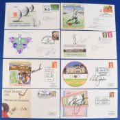 Golf Open Championship signed and unsigned FDC's 1985-1992 - 1985 hand signed by winner Sandy