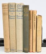 6x Bernard Darwin Golf Books: Golf Between the Wars 1944, Candid Caddies 1947 x2, Second Shots