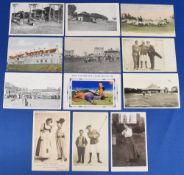 Golfing Postcards from the early 20th century onwards to include overseas and British courses, (