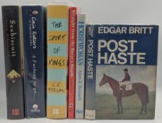 6x Signed Horse Racing Books: Horsewomen signed Alan Bennet 1979, Straight from The Horse's Mouth
