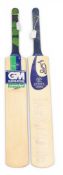 Cricket Bats to include a Surrey CCC Kookaburra Bubble Bat hand signed by twenty and an unused