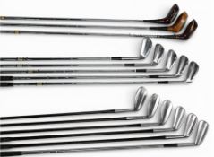 Classic Golf Clubs (14) - Leyland Powercraft Rustless Golf Clubs (5) hand forged in Scotland 3-6 and