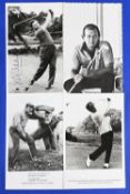 Collection of late 20thc Famous Golfers, and stars of stage and screen postcards - 2 signed (5) to