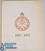 The Royal Calcutta Golf Club 150th Anniversary 1829-1979 Paperback Book by Pearson Surita, good