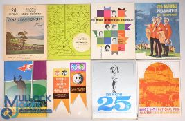8x Crosby Pro-Am Tournament programmes 1953-1967 to include 1953, 1958, 1960, 1961, 1963, 1965,